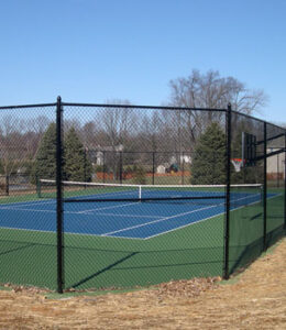 Tennis Courts Fence Installation Ann arbor